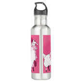 Llama Bride Waterfles (Achterkant)