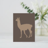 Llama Briefkaart (Staand voorkant)