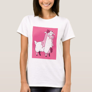 Llama Bruid T-shirt
