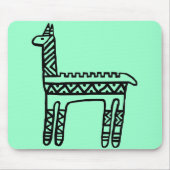 Llama-BW Muismat (Voorkant)