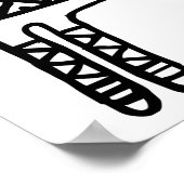 Llama-BW Poster (Hoek)