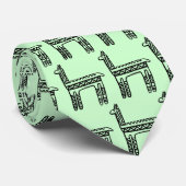 Llama-BW stropdas (Opgerold)