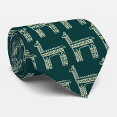 Llama BW stropdas (Opgerold)