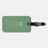 Llama Cactus Bagage Labels (Achterkant horizontaal)