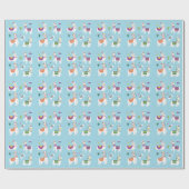 Llama & Cactus: Schattigee  Set Cadeaupapier (Vlak)