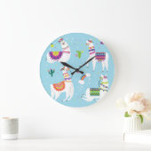 Llama & Cactus: Schattigee  Set Grote Klok (Huis)