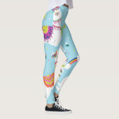 Llama & Cactus: Schattigee Set Leggings (Rechts)