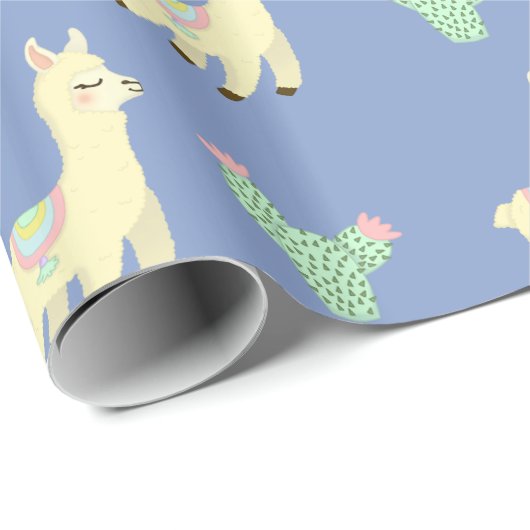 Llama Cadeaupapier (Rol Hoek)