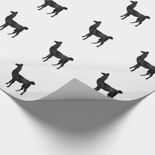 Llama Cadeaupapier (Hoek)