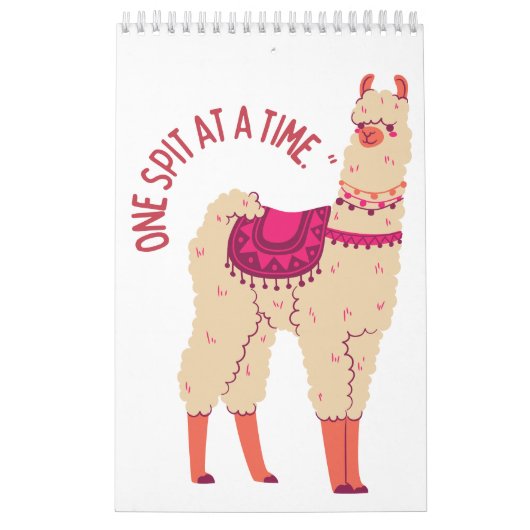 llama calendar kalender (Hoes)