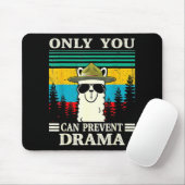 Llama Camping only you can Prevent Drama C Muismat (Met muis)