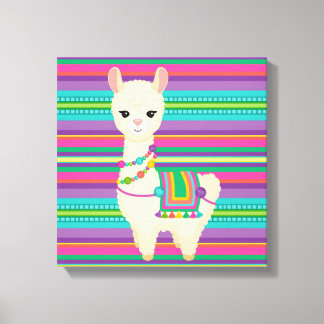 Llama Canvas Afdruk