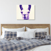 Llama Canvas Print (Insitu (Slaapkamer))