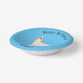 Llama cartoon illustratie papieren kommen (Gebogen)