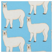 Llama cartoon illustratie stof (Close Up)
