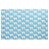 Llama cartoon illustratie stof (Fat Quarter)