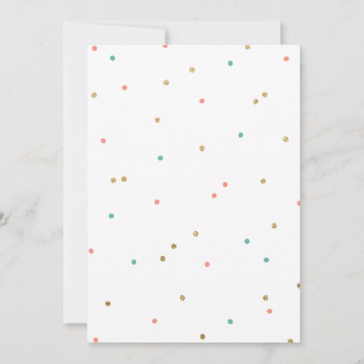 Llama Chalkboard Birthday Invitation Kaart (Achterkant)