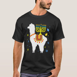 Llama Chanoeka Happy Chanoeka Llama Lover Chanoeka T-shirt