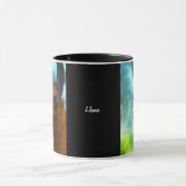 Llama Collectible Art Coffee Mok (Midden)