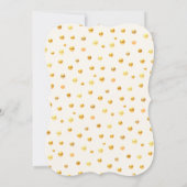 Llama-corn 7e verjaardag Uitnodiging (Achterkant)