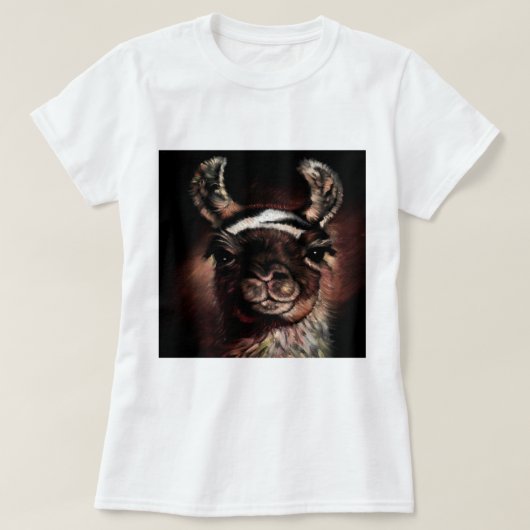 Llama Cusco Peru T-shirt (Design voorkant)