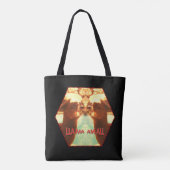 Llama Cusco Peru Tote Bag (Achterkant)