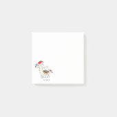 Llama Cute Funny Kerstfeestdag Post-it® Notes (Voorkant)