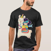 Llama Cute Style Alpaca Graphic Plus Size 1 T-shirt (Voorkant)