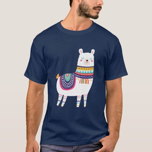 Llama Cute T-shirt (Voorkant)