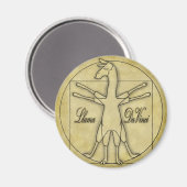 Llama Da Vinci Magneet (Voorkant / Achterkant)
