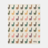  Llama deken Uniek cadeau voor Alpaca Lover (Voorkant)