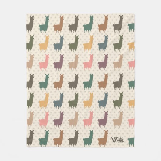  Llama deken Uniek cadeau voor Alpaca Lover (Voorkant)