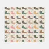  Llama deken Uniek cadeau voor Alpaca Lover (Voorkant (Horizontaal))