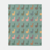  Llama deken Uniek cadeau voor Alpaca Lover (Voorkant)