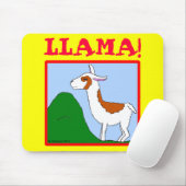 Llama! Design Muismat (Met muis)