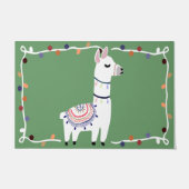 Llama Doormat, Lazy Animal Doormat Deurmat (Voorkant)