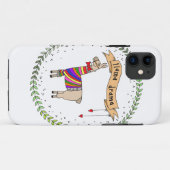 Llama Drama, Alpaca Case-Mate iPhone Case (Achterkant (horizontaal))