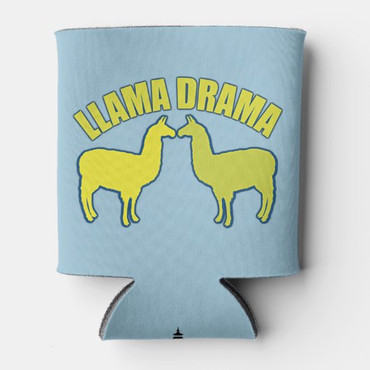Llama Drama Blikjeskoeler (Voorkant)