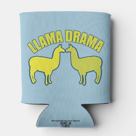 Llama Drama Blikjeskoeler (Achterkant)