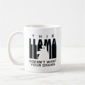 Llama-drama Koffiemok (Links)