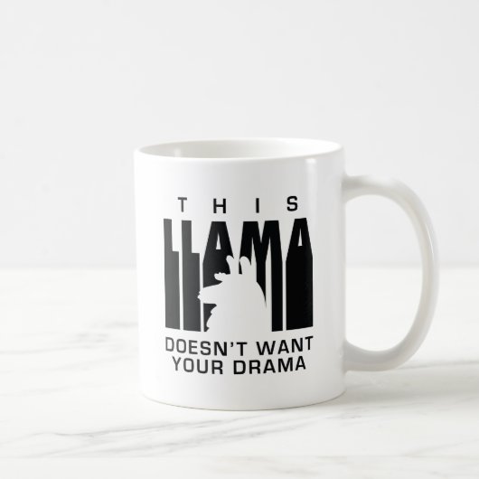 Llama-drama Koffiemok (Rechts)