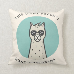 Llama Drama Kussen