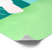 Llama Drink het Poster van de Soda Wall Art (Hoek)