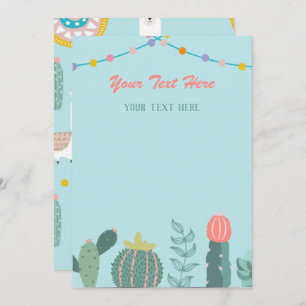 Llama Elke uitnodiging tot evenement