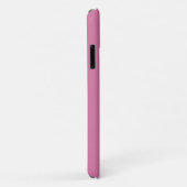 Llama en bloemen op roze goud Case-Mate iPhone case (Achterkant/rechts)