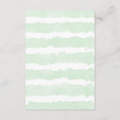 Llama en cactus book request boy baby shower informatiekaartje (Achterkant)