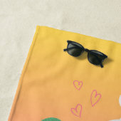 Llama en Cactus Friends Strandlaken (In situ)