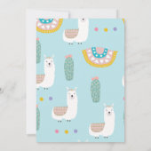 Llama Evenementen Uitnodiging (Achterkant)