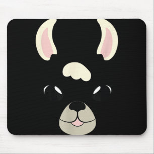 Llama Face Halloween kostuum Alpaca liefhebbers Muismat