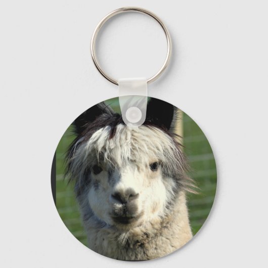 Llama Face Sleutelhanger (Voorkant)